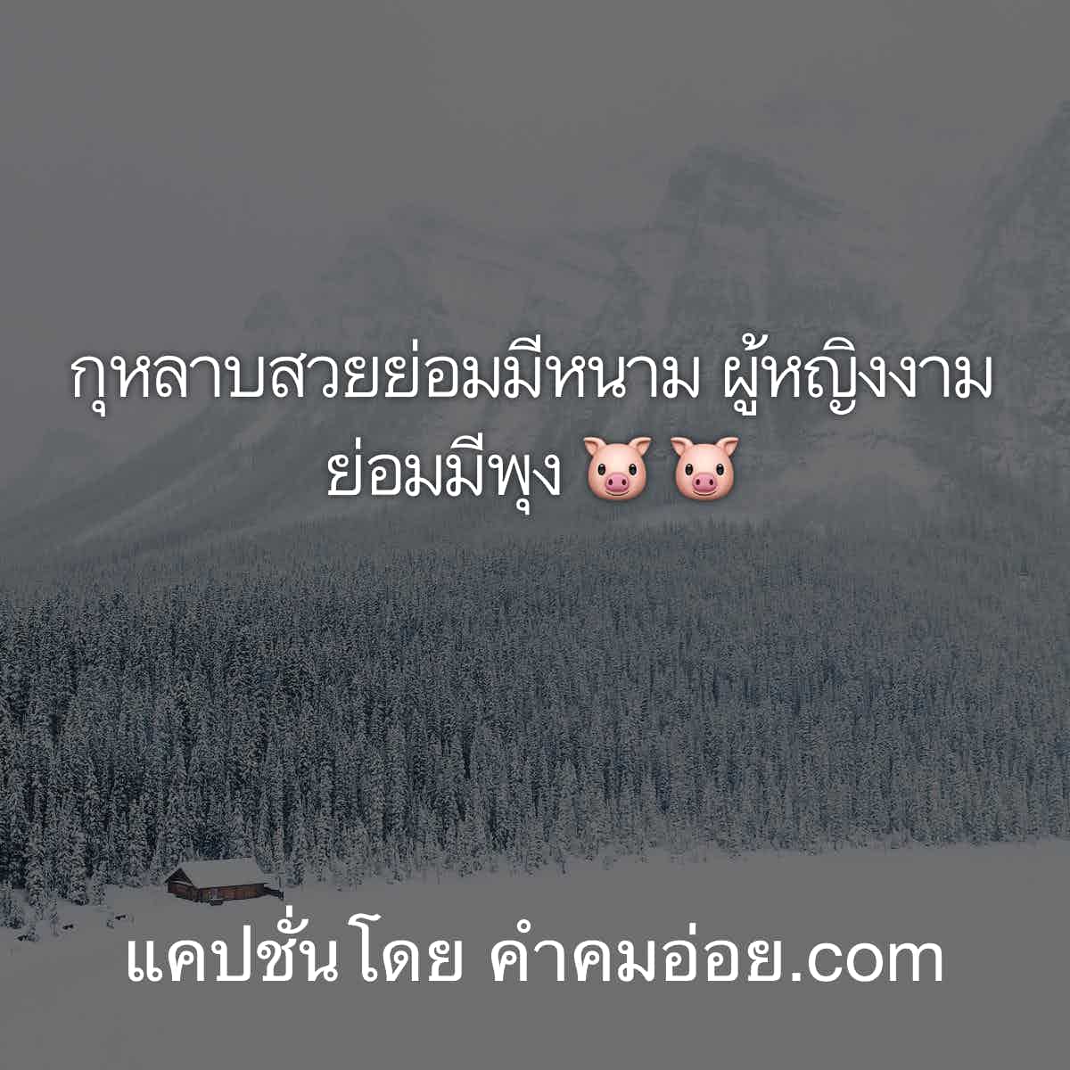 แคปชั่นอ้วน