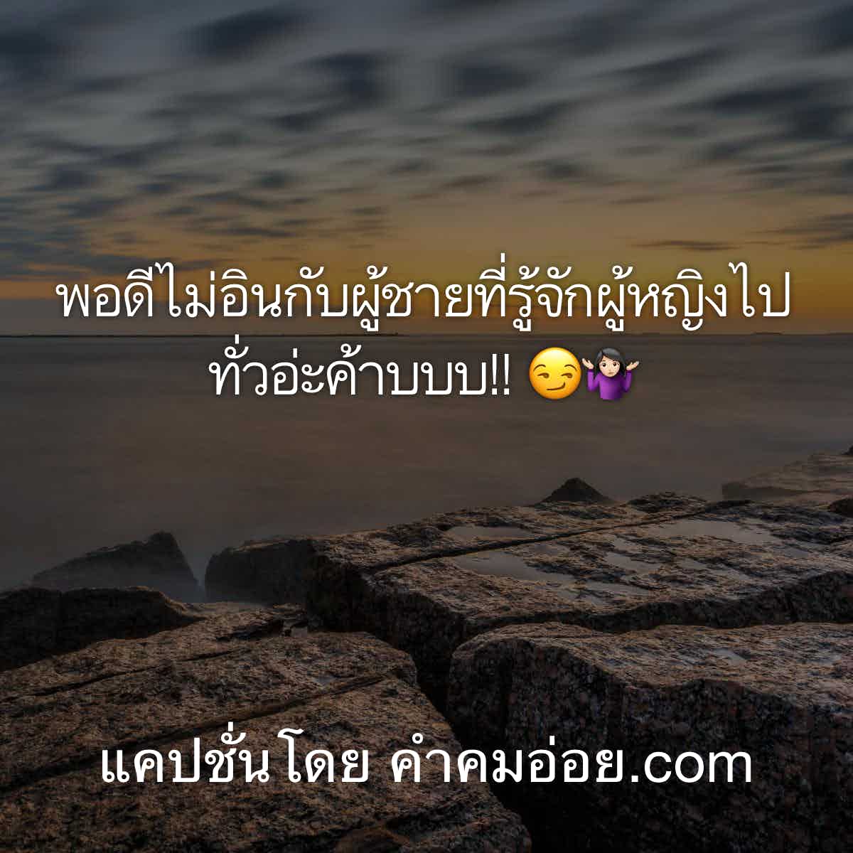 แคปชั่นกวนตีน