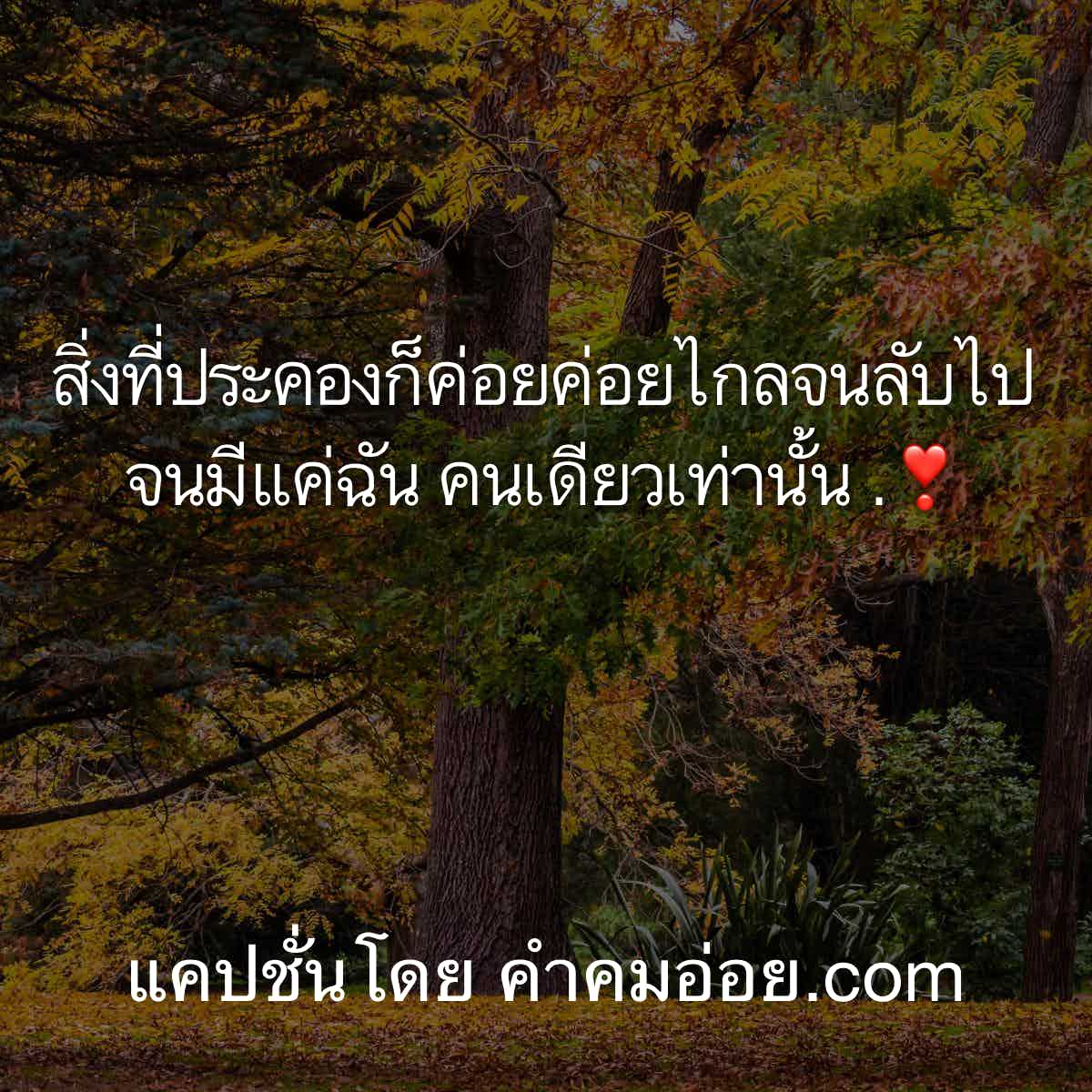 แคปชั่นอกหัก