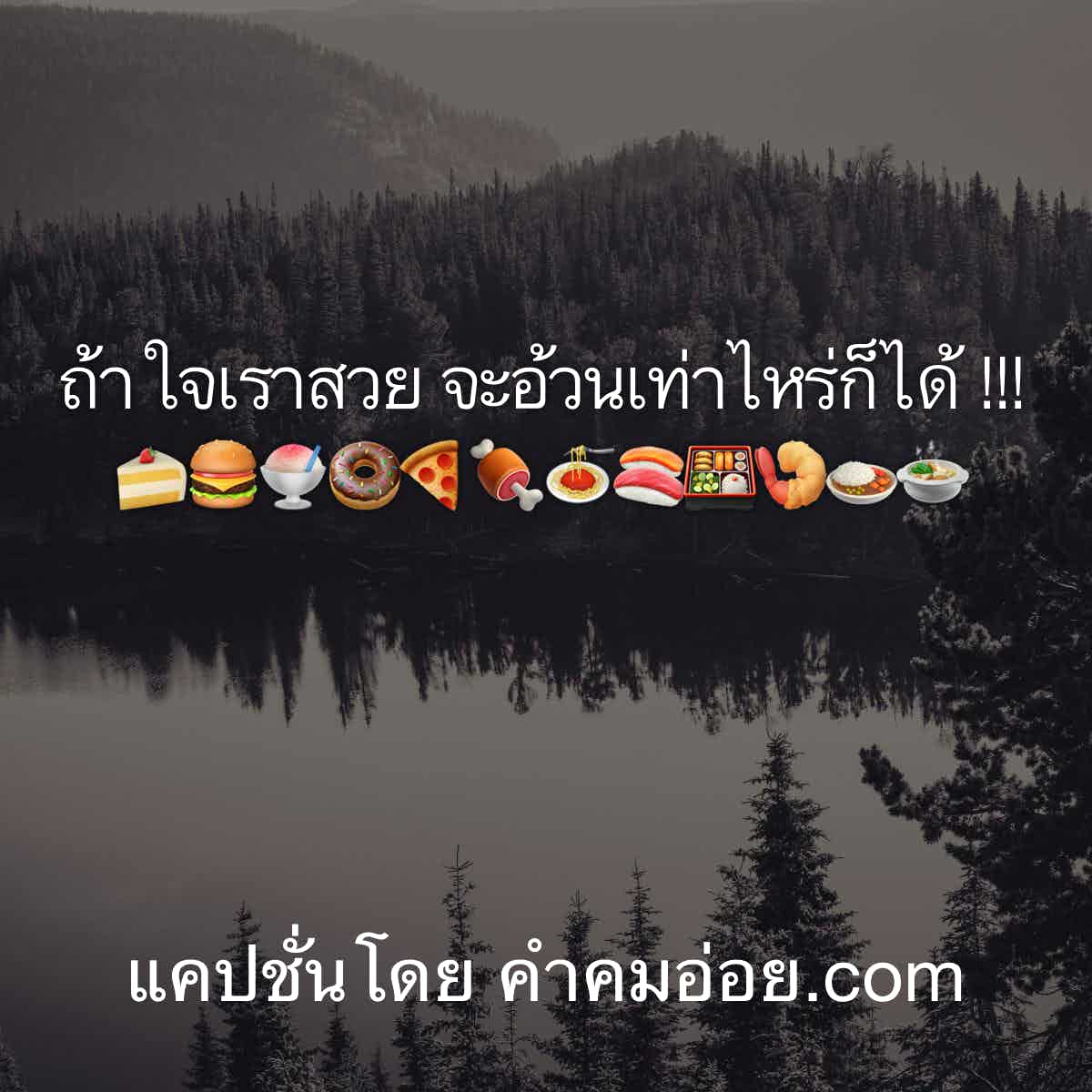 แคปชั่นคนอ้วน