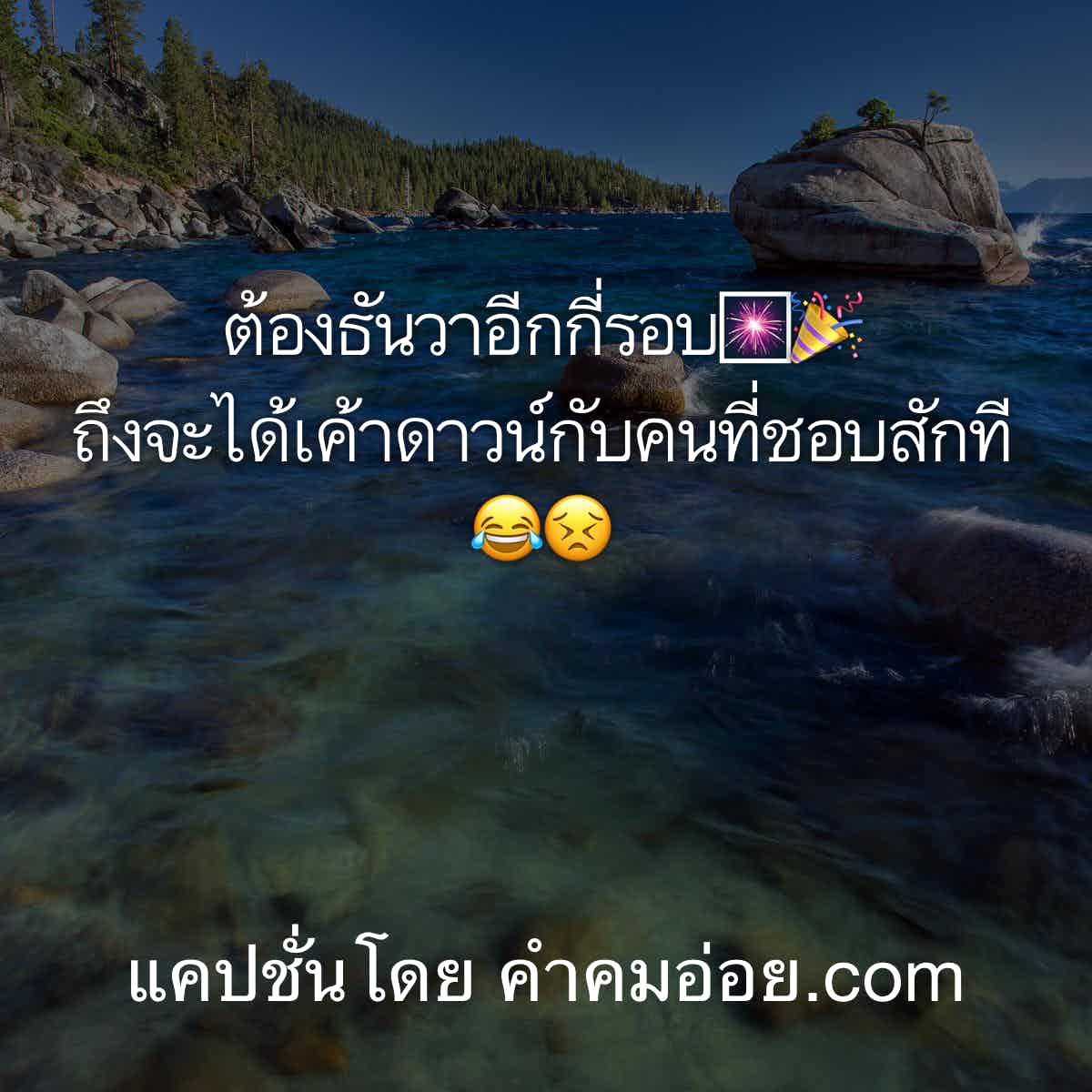 แคปชั่นกวนตีน