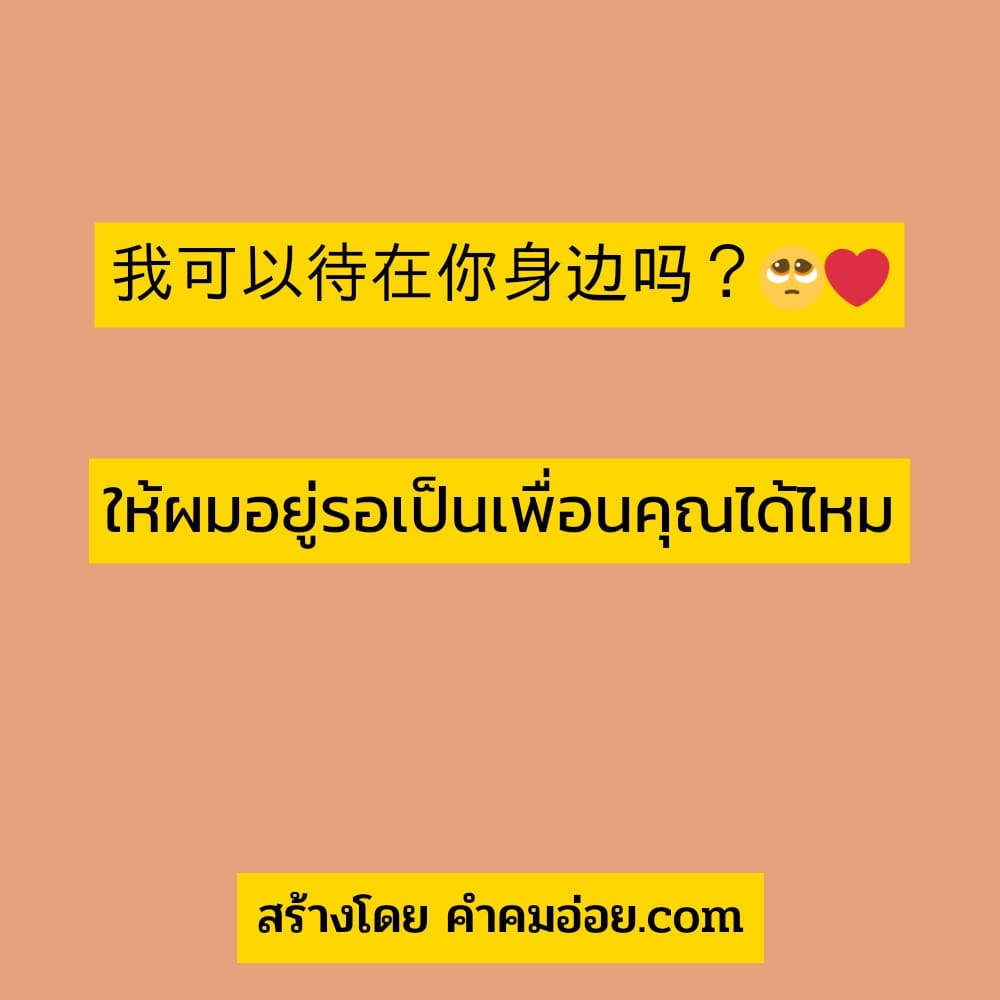 🆕 แคปชั่นประโยคสนทนาภาษาจีนถามตอบ แคปชั่นประโยคภาษาจีนน่ารักๆ จากเฟส